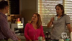 Nick Petrides, Terese Willis, Brad Willis in Neighbours Episode 7067