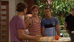 Tyler Brennan, Kyle Canning, Nate Kinski in Neighbours Episode 