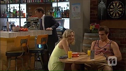 Paul Robinson, Georgia Brooks, Kyle Canning in Neighbours Episode 7068