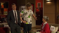 Paul Robinson, Daniel Robinson, Hilary Robinson in Neighbours Episode 7069