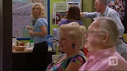 Georgia Brooks, Sheila Canning, Harold Bishop in Neighbours Episode 