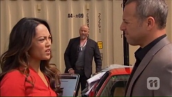 Michelle Kim, Dennis Dimato in Neighbours Episode 