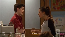 Bailey Turner, Paige Novak in Neighbours Episode 