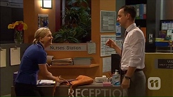 Georgia Brooks, Nick Petrides in Neighbours Episode 