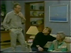 Jim Robinson, Scott Robinson, Helen Daniels in Neighbours Episode 0298