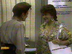 Gail Robinson, Gloria Lewis in Neighbours Episode 