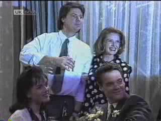 Joe Mangel, Melanie Pearson, Christina Robinson, Paul Robinson in Neighbours Episode 