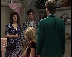Lorraine Foster, Mark Gottlieb, Annalise Hartman, Luke Foster in Neighbours Episode 2068