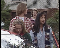 Libby Kennedy, Malcolm Kennedy, Billy Kennedy, Susan Kennedy in Neighbours Episode 