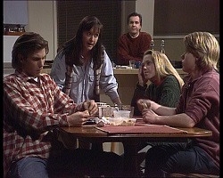 Malcolm Kennedy, Susan Kennedy, Karl Kennedy, Libby Kennedy, Billy Kennedy in Neighbours Episode 