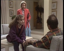 Helen Daniels, Debbie Martin, Philip Martin in Neighbours Episode 