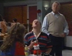 Hannah Martin, Toadie Rebecchi, Harold Bishop in Neighbours Episode 2769