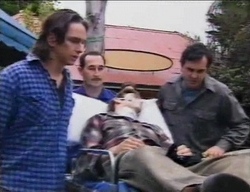 Darren Stark, Malcolm Kennedy, Karl Kennedy in Neighbours Episode 