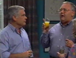 Lou Carpenter, Harold Bishop in Neighbours Episode 