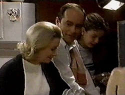 Helen Daniels, Philip Martin, Hannah Martin in Neighbours Episode 