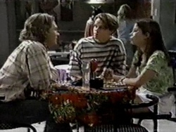 Justin Black, Billy Kennedy, Anne Wilkinson in Neighbours Episode 