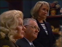 Madge Bishop, Harold Bishop, Ruth Wilkinson in Neighbours Episode 