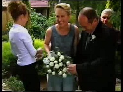 Hannah Martin, Ruth Wilkinson, Philip Martin, Lou Carpenter in Neighbours Episode 