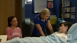 Paige Novak, Georgia Brooks, Bailey Turner in Neighbours Episode 