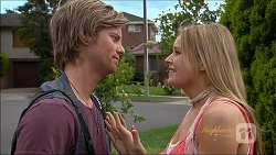 Daniel Robinson, Amber Turner in Neighbours Episode 