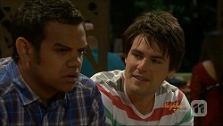 Nate Kinski, Chris Pappas in Neighbours Episode 7072