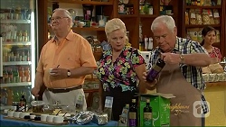 Harold Bishop, Sheila Canning, Lou Carpenter in Neighbours Episode 
