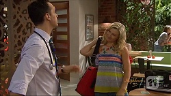 Nick Petrides, Georgia Brooks in Neighbours Episode 7074