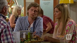 Harold Bishop, Daniel Robinson, Amber Turner in Neighbours Episode 