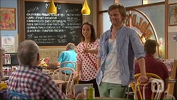 Harold Bishop, Imogen Willis, Daniel Robinson in Neighbours Episode 7075