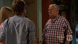 Amber Turner, Daniel Robinson, Harold Bishop in Neighbours Episode 7076