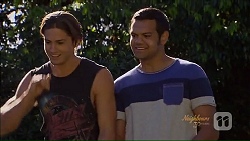 Tyler Brennan, Nate Kinski in Neighbours Episode 