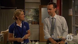 Georgia Brooks, Nick Petrides in Neighbours Episode 