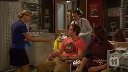 Georgia Brooks, Kyle Canning, Nick Petrides, Brad Willis in Neighbours Episode 7077