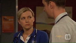 Georgia Brooks, Nick Petrides in Neighbours Episode 