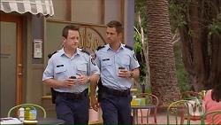 Const. Ian McKay, Mark Brennan in Neighbours Episode 7077