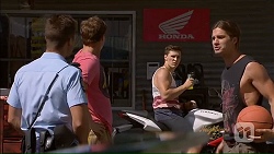 Mark Brennan, Kyle Canning, Josh Willis, Tyler Brennan in Neighbours Episode 7077