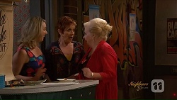 Janelle Timmins, Susan Kennedy, Sheila Canning in Neighbours Episode 