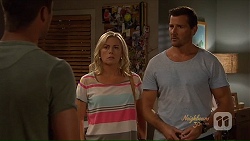 Mark Brennan, Lauren Turner, Matt Turner in Neighbours Episode 7078