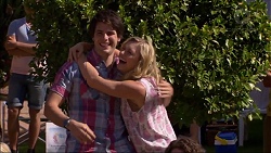 Chris Pappas, Georgia Brooks in Neighbours Episode 