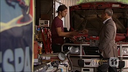 Tyler Brennan, Dennis Dimato in Neighbours Episode 7086