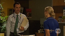 Nick Petrides, Georgia Brooks in Neighbours Episode 