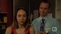 Imogen Willis, Nick Petrides in Neighbours Episode 