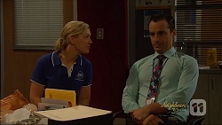 Georgia Brooks, Nick Petrides in Neighbours Episode 