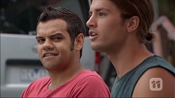 Nate Kinski, Tyler Brennan in Neighbours Episode 7093