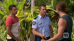 Nate Kinski, Mark Brennan, Tyler Brennan in Neighbours Episode 7094