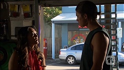 Michelle Kim, Tyler Brennan in Neighbours Episode 