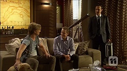 Daniel Robinson, Paul Robinson, Nick Petrides in Neighbours Episode 