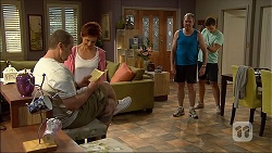 Toadie Rebecchi, Susan Kennedy, Karl Kennedy, Josh Willis in Neighbours Episode 