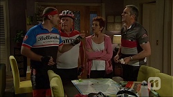 Toadie Rebecchi, Lou Carpenter, Susan Kennedy, Karl Kennedy in Neighbours Episode 7097