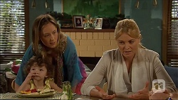 Sonya Rebecchi, Nell Rebecchi, Danni Ferguson in Neighbours Episode 7098